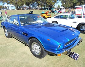 1973 Aston Martin V8 car restoration