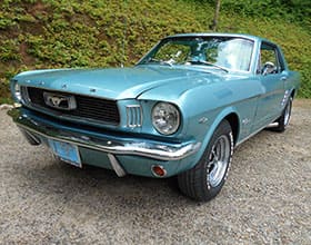 1966 Ford Mustang auto restoration
