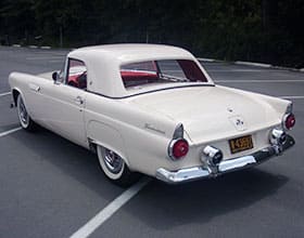 1955 Ford Thunderbird car restoration