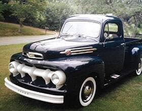 1952 Ford F1 truck restoration