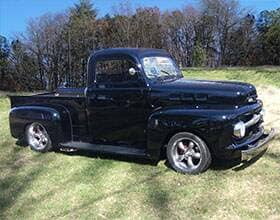 1951 Ford F1 truck restoration